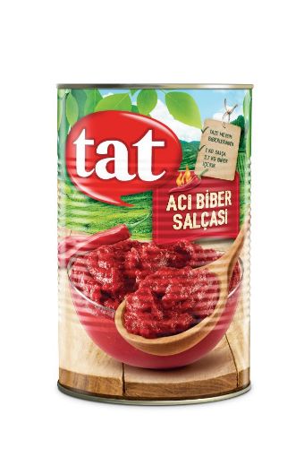 TAT ACI BİBER SALÇASI 4350 GR resmi