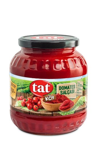 TAT DOMATES SALÇASI 1700 GR CAM TATKOY resmi