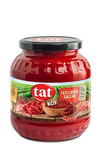 TAT BİBER SALÇASI 1625 GR CAM TATKÖY resmi