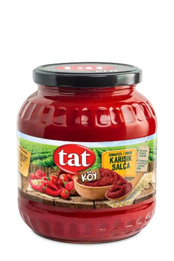 TAT KARIŞIM SALÇA 1700 GR CAM TATKÖY resmi