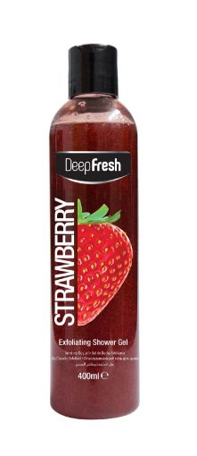 DEEP FRESH DUŞ JELİ 400 ML ARINDIRMA PEELİNG ÇİLEK resmi