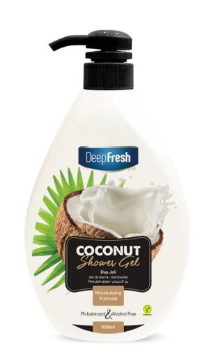 DEEP FRESH DUŞ JELİ 1000 ML  COCONUT VALFLİ resmi