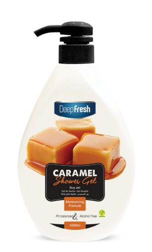 DEEP FRESH DUŞ JELİ 1000 ML KARAMEL VALFLİ resmi