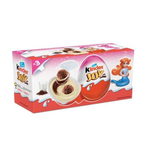 KINDER JOY 3'LÜ KIZ resmi