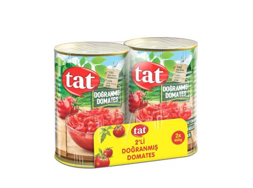 TAT DOGRANMIŞ DOMATES 400 GR (2'LI) resmi