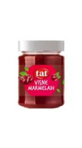 TAT MARMELAT VIŞNE 370 GR CAM resmi