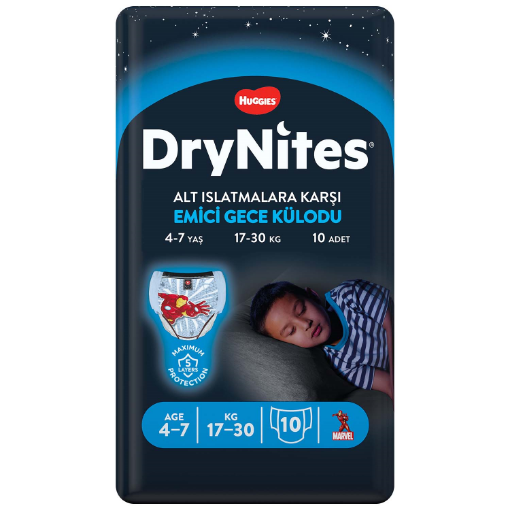 HUGGIES DRYNITES KUÇUK ERKEK (3x10) resmi