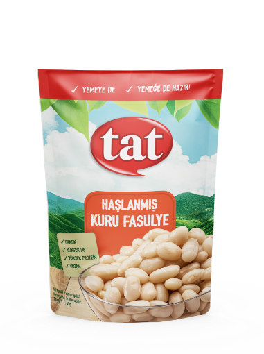 HAŞLANMIŞ KURU FASULYE 700G (DOYPACK resmi