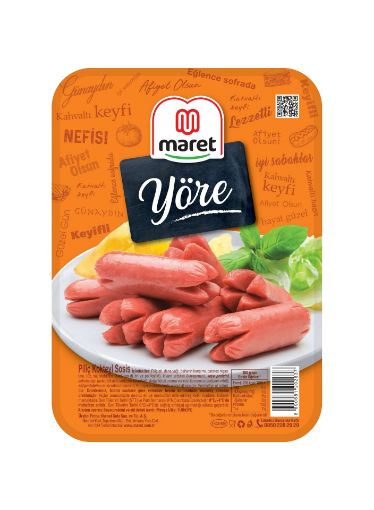 MARET YÖRE KOKTEYL PİLİÇ SOSİS 250 GR resmi