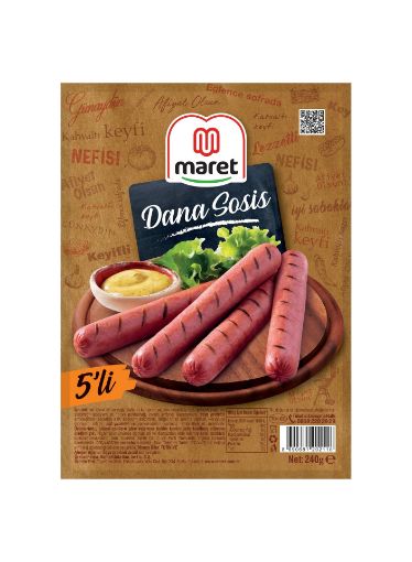 MARET 5'Lİ SOSİS 240 GR resmi