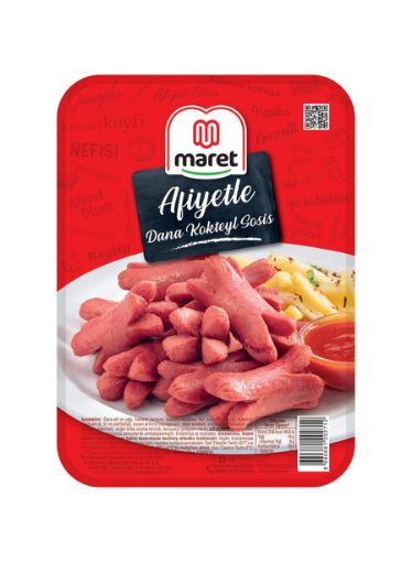 MARET AFİYETLE DANA SOSİS 200 GR resmi