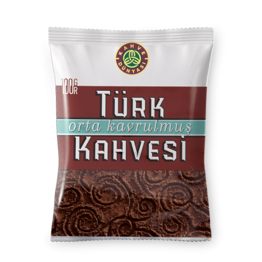 TÜRK KAHVESİ ORTA KAVRULMUŞ  100G YP *48 SH resmi