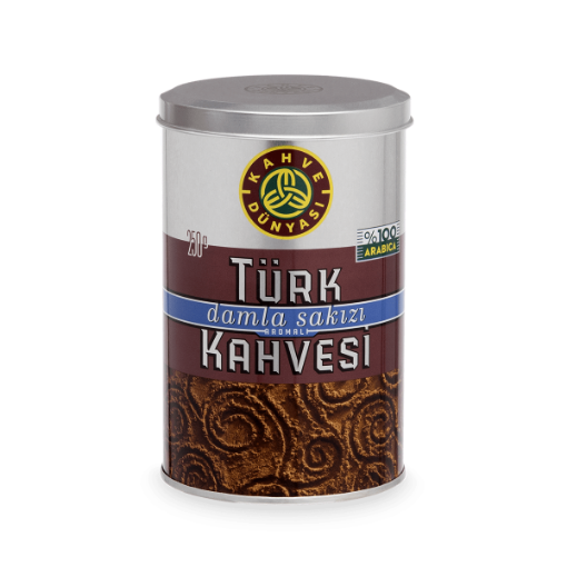 DAMLA SAKIZI TÜRK KAHVESİ TENEKE 250GR TENEKE *12 KL resmi