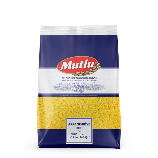 MUTLU MAKARNA ARPA 500 GR resmi