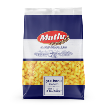 MUTLU MAKARNA CARLISTON 500 GR resmi