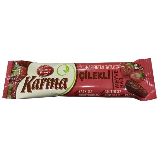 MP KARMA ÇİLEKLİ MEYVE BAR 40 G resmi