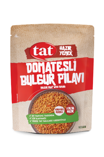 TAT BULGUR PİLAVI DOMATESLİ 250G DOYPACK resmi