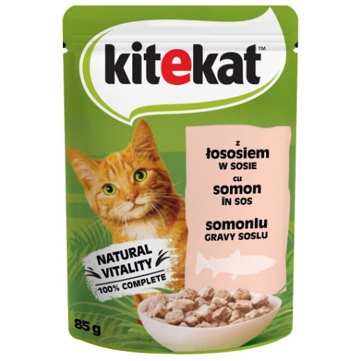 KİTEKAT YETİŞKİN SOMONLU YAŞ MA 85G*28 resmi