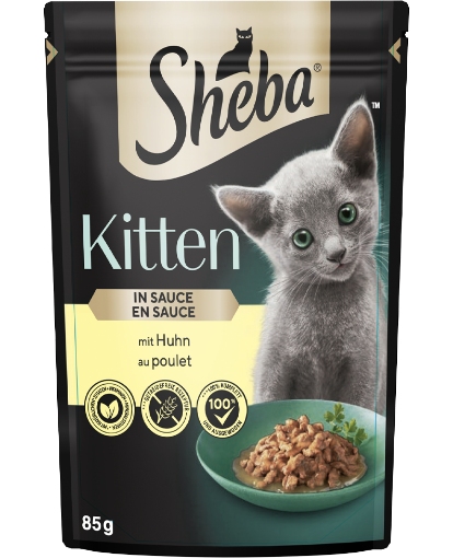 SHEBA YAVRU TAVUKLU YAŞ MAMA     85G*28 resmi