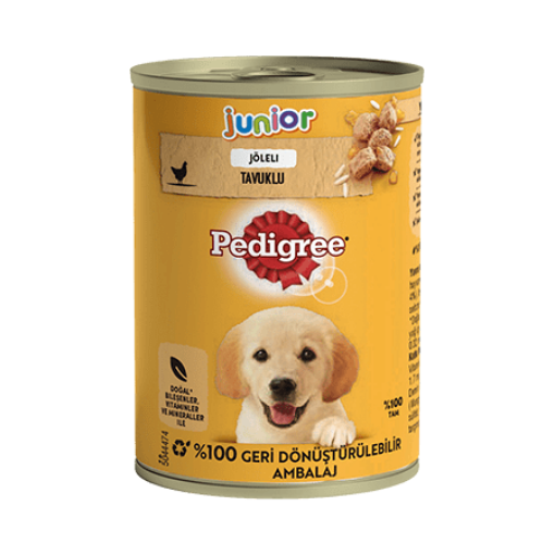 PEDİGREE YAVRU TAVUKLU KONSERVE 400G*24 resmi