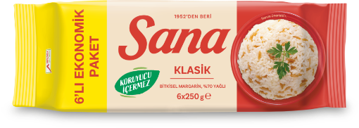 SANA PAKET MULTİ PACK 6'LI 250 GR resmi