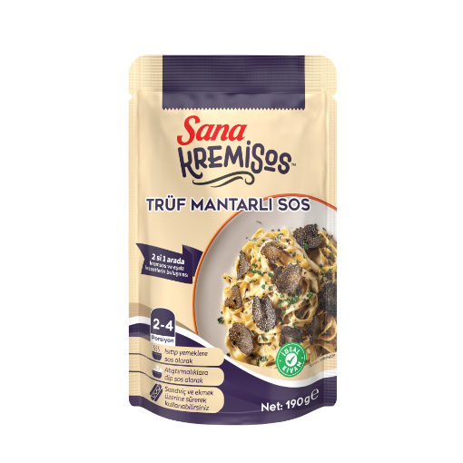 SANA KREMISOS TRUFF MUSHROOM 8 x 190 GR resmi